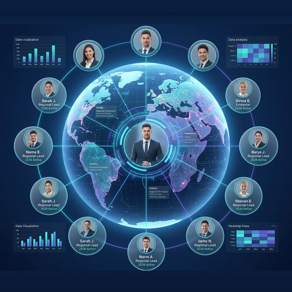 Powering Growth Globe