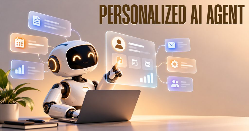 Personalized AI agent helping businesses automate workflows and manage customer interactions